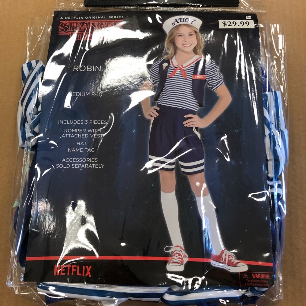 Stranger Things Robin Children’s Costume! New! - Picture 2 of 6